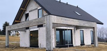 Widokowe miejsce, dom z garażem żywiec okolica