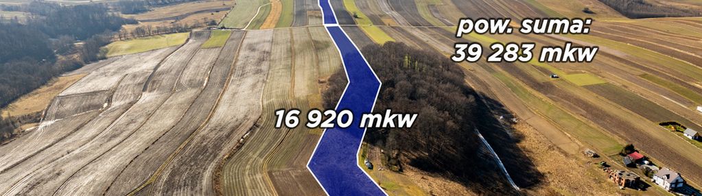 Działki rolne w pięknej okolicy