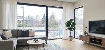 Apartament 4‑pokojowy z ogrodem w woli justowskiej