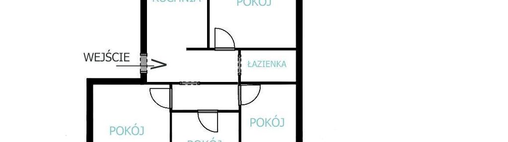 4 pokojowe mieszkanie na mireckiego.