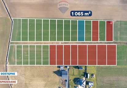 Działka z wydanymi wz, 1065 m2!