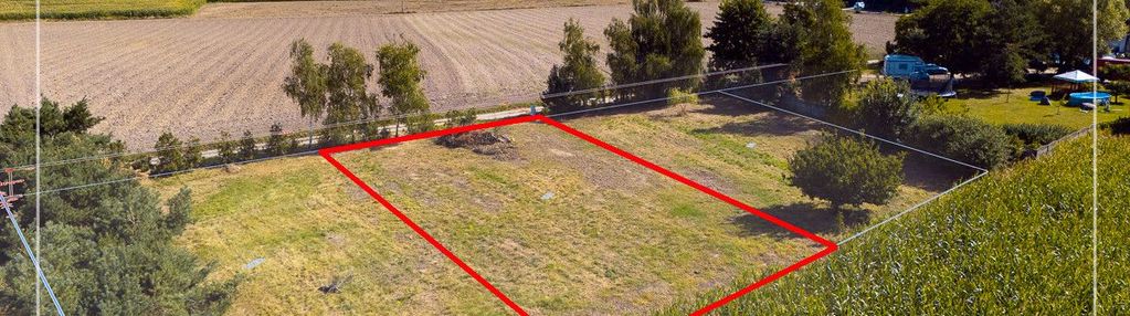 Działka budowlana z wz | media | 1008 m² |tomiczki