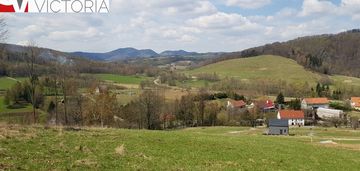 Widokowa działka w górach sowich