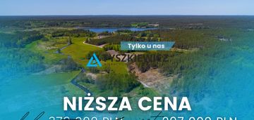 Rolbik, działka nad rzeka zbrzycą - kaszuby