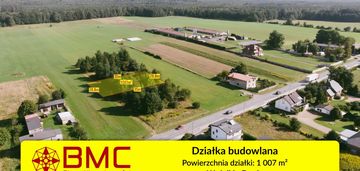 Działka budowlana woźniki dyrdy 1007m2