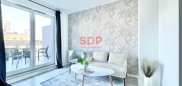 2 pokoje | 20 m² tarasu | ostatnie piętro | widok na wrocław