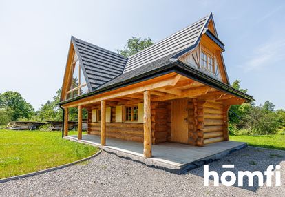 Całoroczny dom z bala w góralskim stylu - radawa