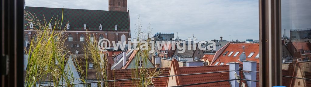 Penthouse z pięknym widokiem na odrę. stare miasto