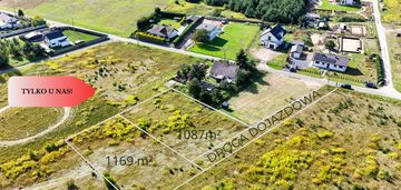 Tylko u nas! działki 1006-1169m² wz przy lesie