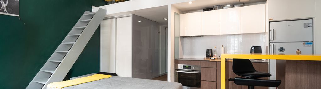 28m² z antresolą | stare podgórze | pl. boh. getta