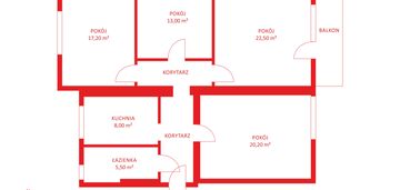 Mieszkanie dla rodziny 4 pokoje, duża piwnica
