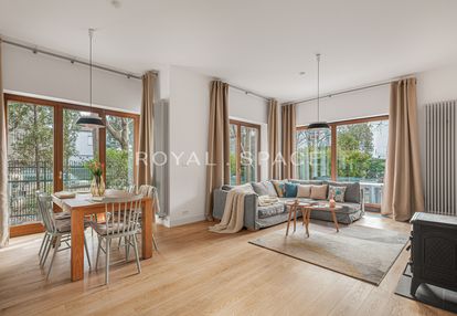 Apartament z ogrodem w sercu saskiej kępy