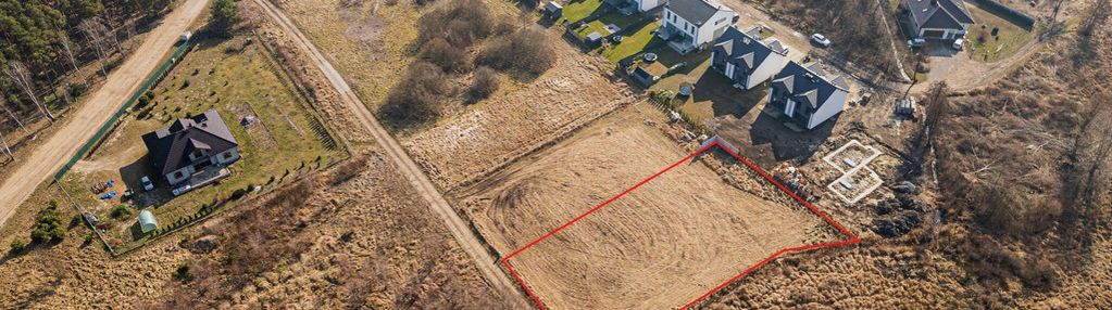 Piękna działka blisko lasu i jeziora/ cerekwica+wz