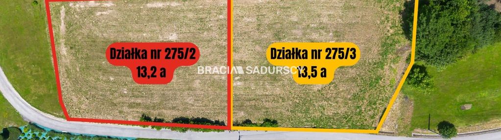 Działka widokowa w byszynac 13 arów gm.wieliczka
