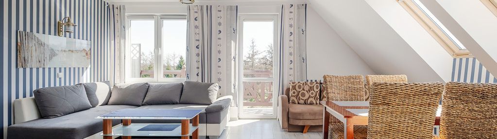 Apartament z windą i widokiem na las! sztutowo