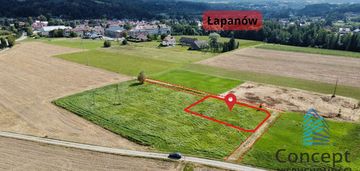 Działka budowlana | 10,5 ara | łapanów