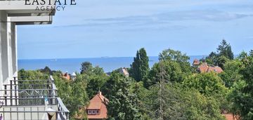 Dwa pokoje w cichej okolicy, z widokiem na morze