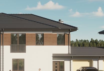 Dom segment narożny falenty nowe