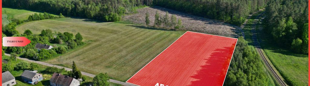 Tylko u nas!4500 m² ciszy i zieleni–bory tuchols