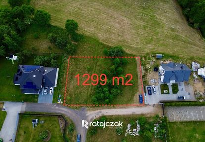 Na sprzedaż: działka budowlana 1299 m²
