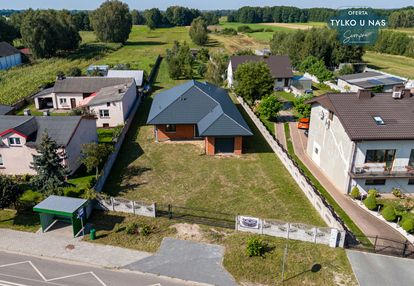 Przestronny dom w stanie surowym zamkniętym