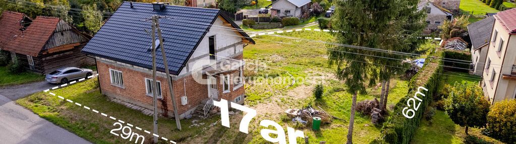 Dom z dużą działką 17a. rogóżno-blisko szkoła