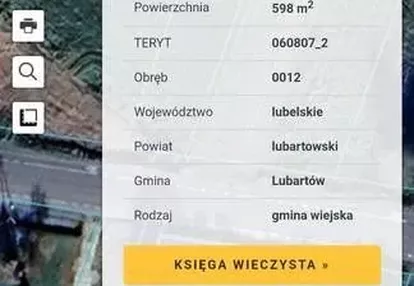 Działka na sprzedaż 598m2