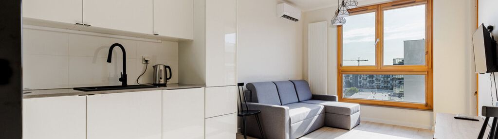 Wola nowa|2 pokoje|balkon|parking|klimatyzacja