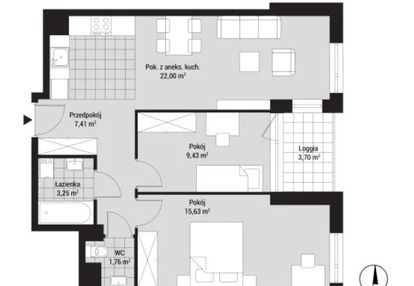Nowe mieszkanie | 3 pokoje | bez prowizji