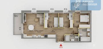 ⭐ 2 balkony 11m! klucze za chwilę | metro 10min⭐0%