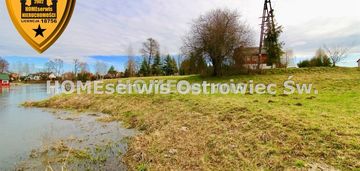Urocza działka nad jeziorem 3100 m2 blisko bałtowa