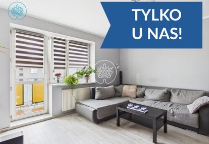2-pokojowe mieszkanie z dużym balkonem i piwnicą