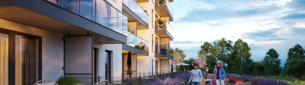 Trzypokojowe mieszkanie z 2 ogrodami, gdańsk chełm