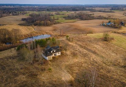 Dom w stanie surowym blisko jeziora kalwa