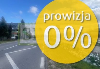 Działka budowlana przy drodze asfaltowej