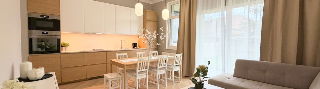 Nowe mieszkanie z ogródkiem, 1500m od centrum