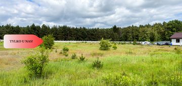 Tylko u nas! działki 1006-1169m² wz przy lesie
