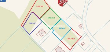 Atrakcyjna działka budowlana włosań gm. mogilany