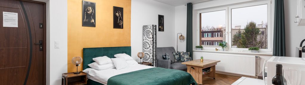 Nowoczesna kawalerka, wyposażona, centrum reda