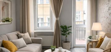 Bezczynszowe m2 w centrum z balkonem i garażem