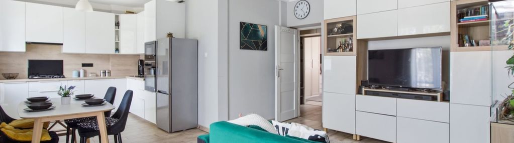 Wyjątkowy układ|30 m² salon z kuchnią|nowa huta