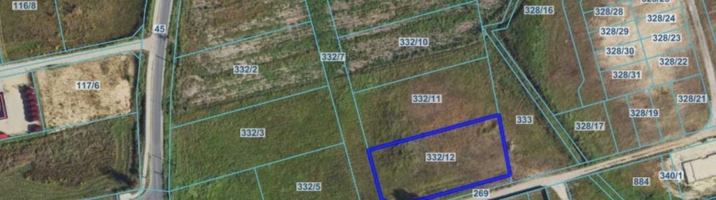 Duża działka budowlana koło złotowa.