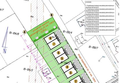 Działka inwestycyjna - 28 mieszkań bezczynszowych