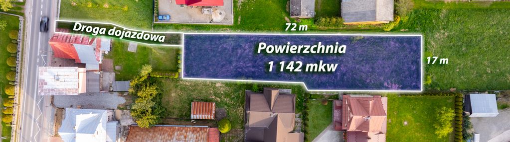 Działka w samym centrum białki tatrzańskiej .