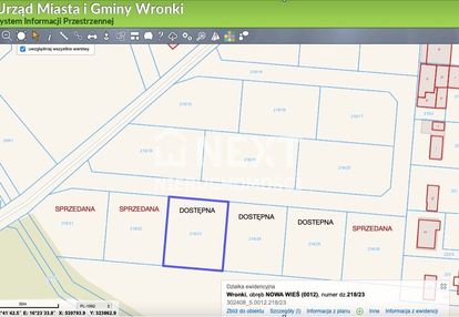 Działka budowlana mpzp 800m2 nowa wieś