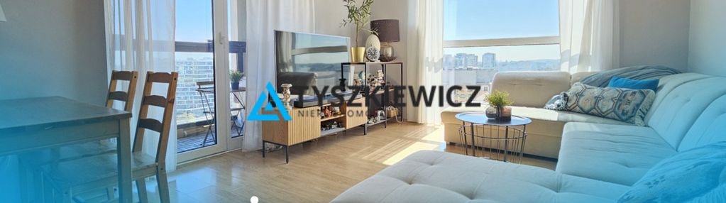 Trzy pokoje 59,2 m² z widokiem na morze  przymorze