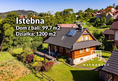 Dom z bali w pięknym miejscu