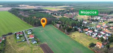 Malownicza działka przy lesie w mojęcicach