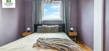 Loftowe 3‑pok. – dębowy parkiet, 3 m sufit.