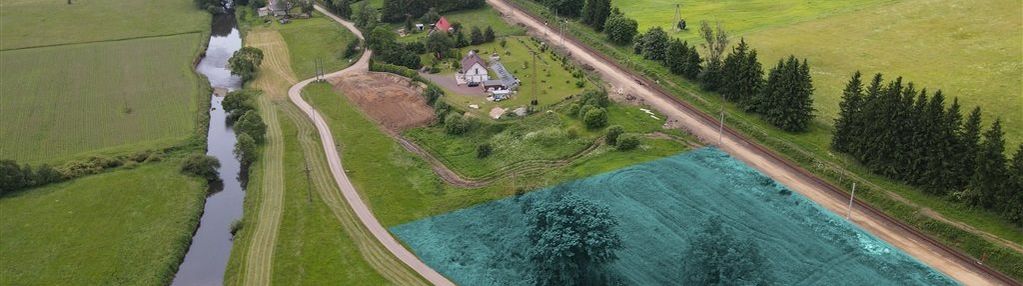 Działka na wzniesieniu z pięknymi widokami